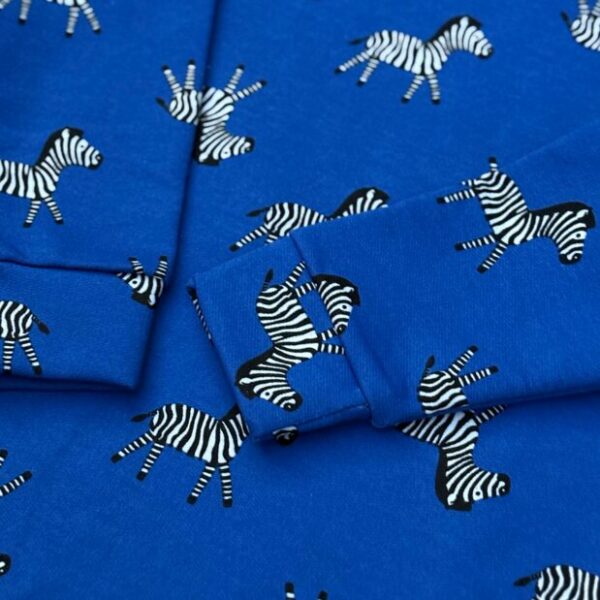 Blusa Infantil Capuz Moletinho Algodão Zebras - Imagem 3