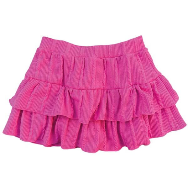 CONJUNTO INFANTIL SAIA SHORT E CROPPED ANARRUDA ROSA - Imagem 3