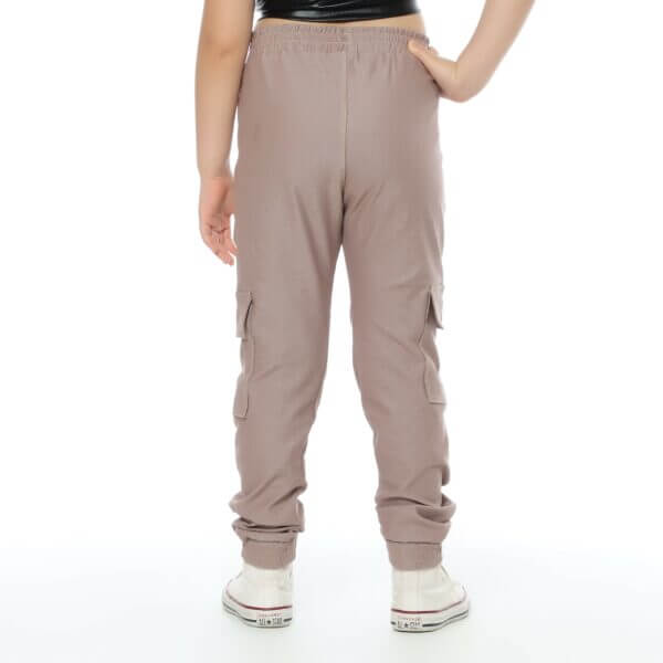 Calça Malha Jeans Infantil Cargo Unissex - Imagem 8