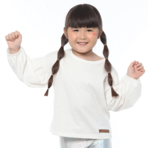 Blusa Manga Balão 100% Algodão Off White