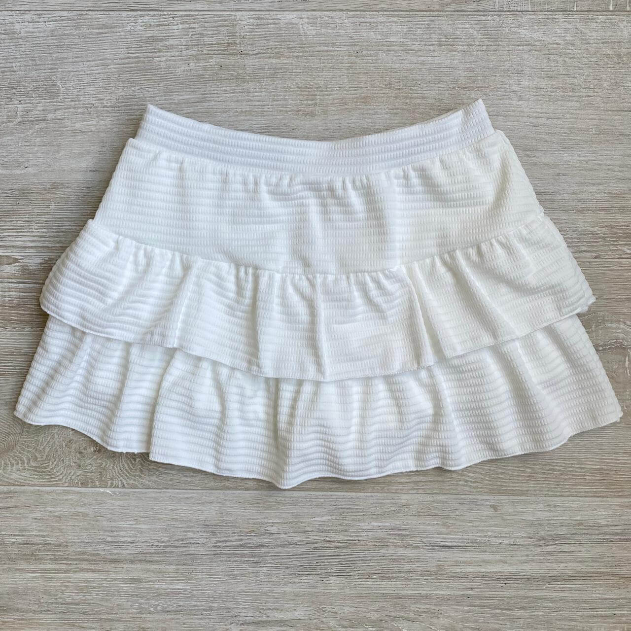 CONJUNTO INFANTIL SAIA SHORT E CROPPED ANARRUGA BRANCO - Imagem 4